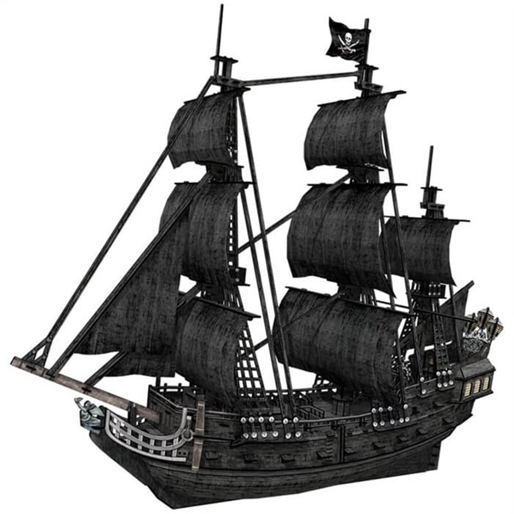Cubic Fun 3D 308 Parça Puzzle Korsan Gemisi Kara İnci