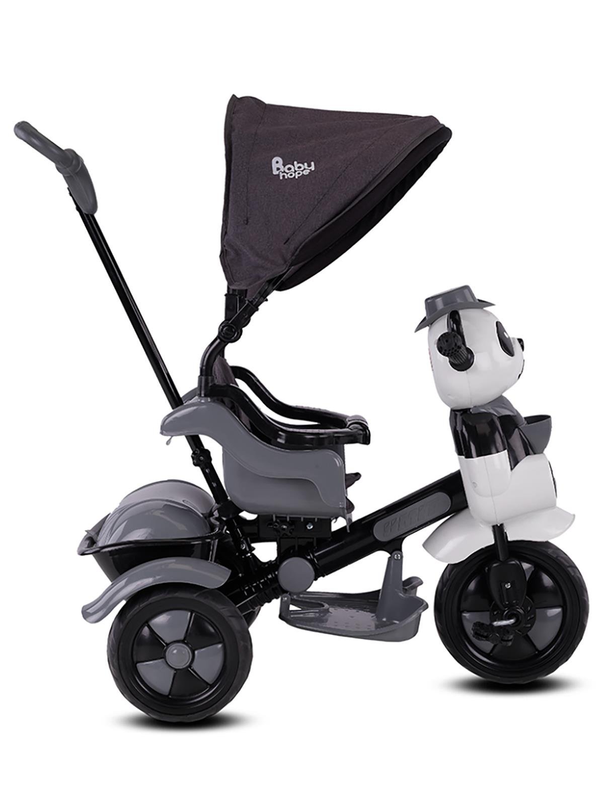 BABYHOPE LITTLE PANDA KONTROLLU BISIKLET GRI Diğer 127 LTP G