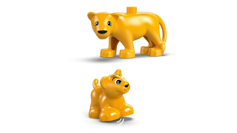 LEGO DUPLO KASABASI VAHSI HAYVAN AILELERI: PENGUENLER VE ASLANLAR 10442 Diğer LED10442