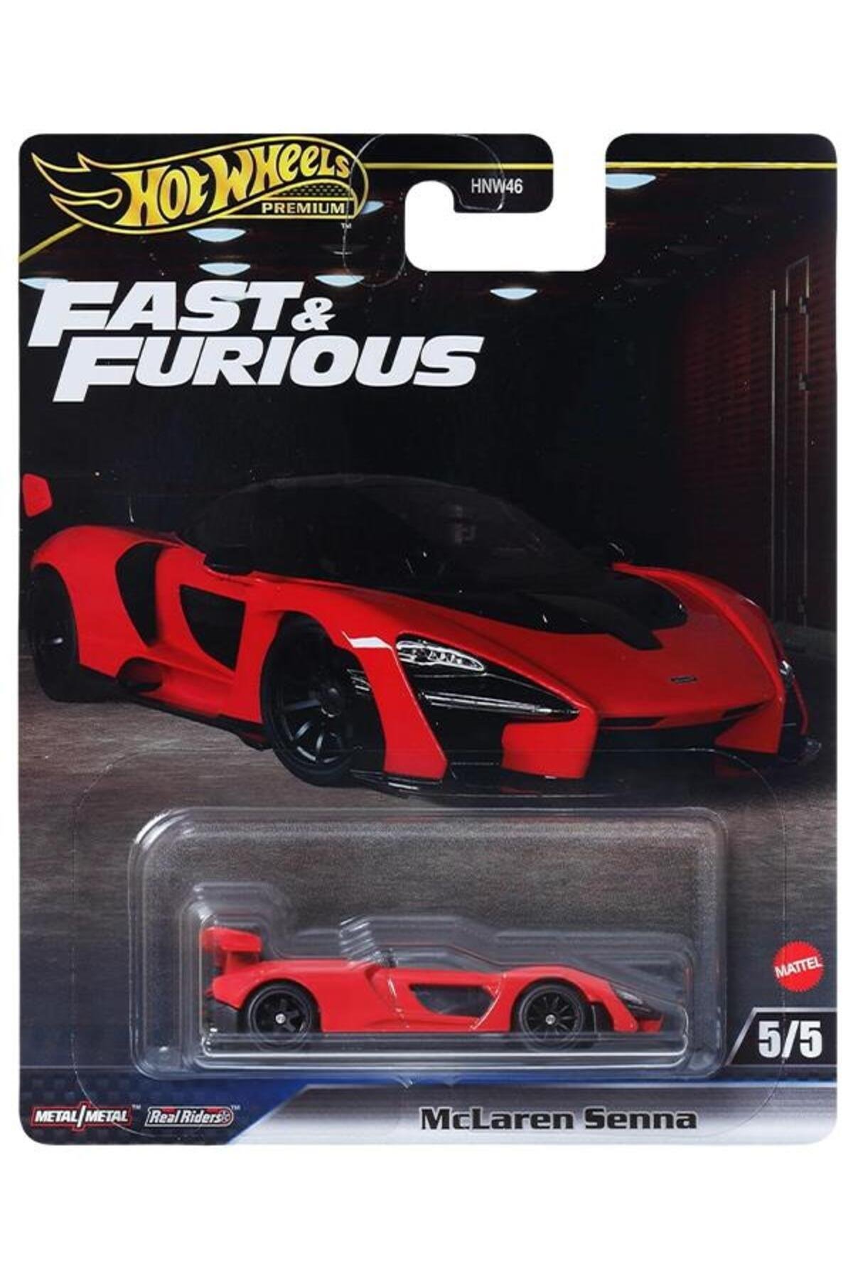 HOT WHEELS FAST & FURIOUS PREMIUM ARABALAR MCLAREN SENNA HNW46-JBL92 Diğer JBL92