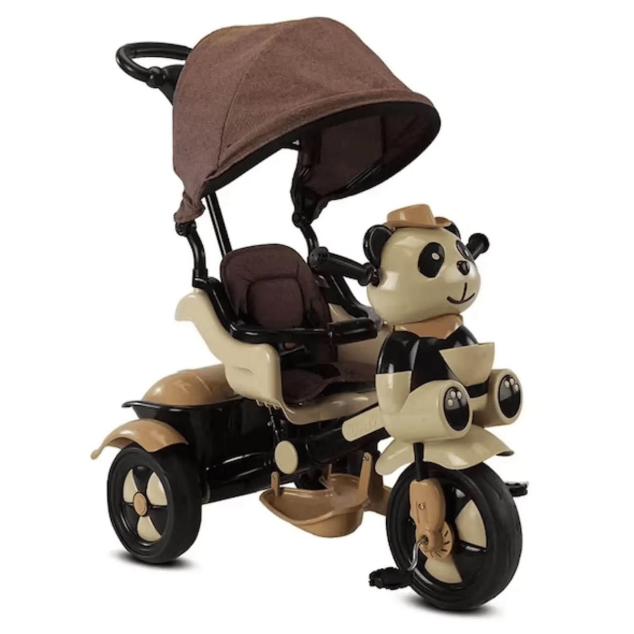 BABY HOPE LITTLE PANDA KONTROLLU BISIKLET KAHVE Diğer 127 70 K