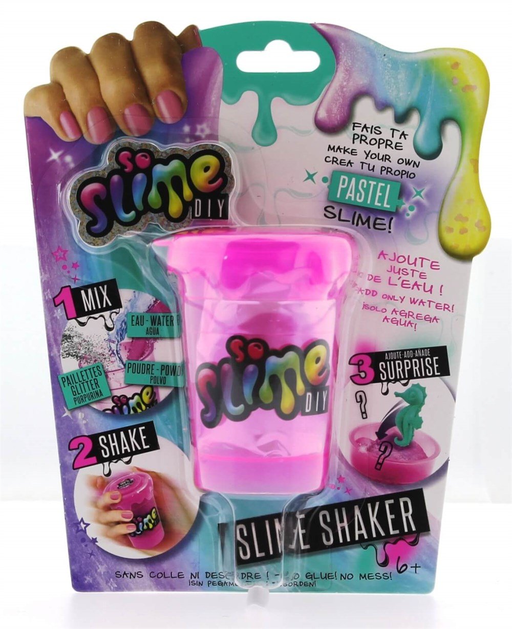 Pastel Pembe Slime Shaker Rainbow Tekli Diğer 58012 PP