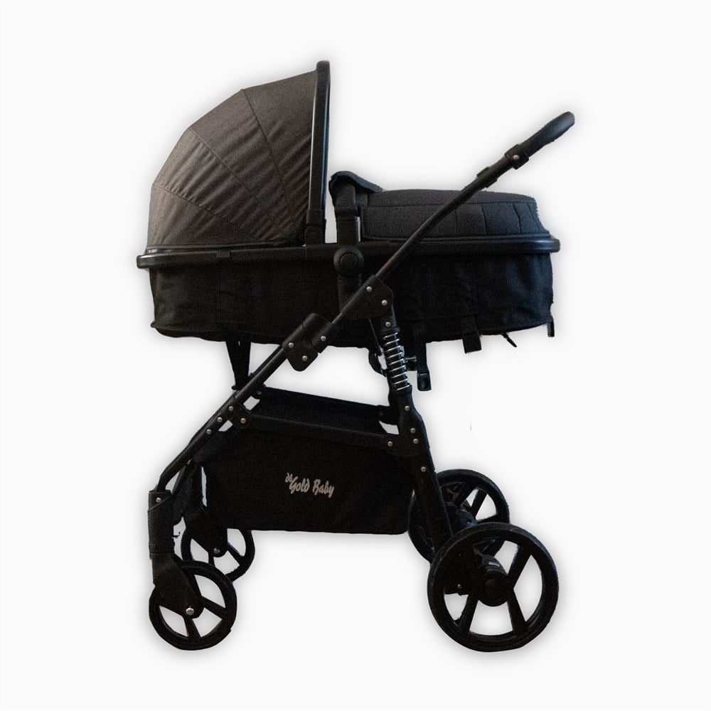 GOLD BABY TRIO TRAVEL SISTEM BEBEK ARABASI SIYAH Diğer BYBY TR 001 S