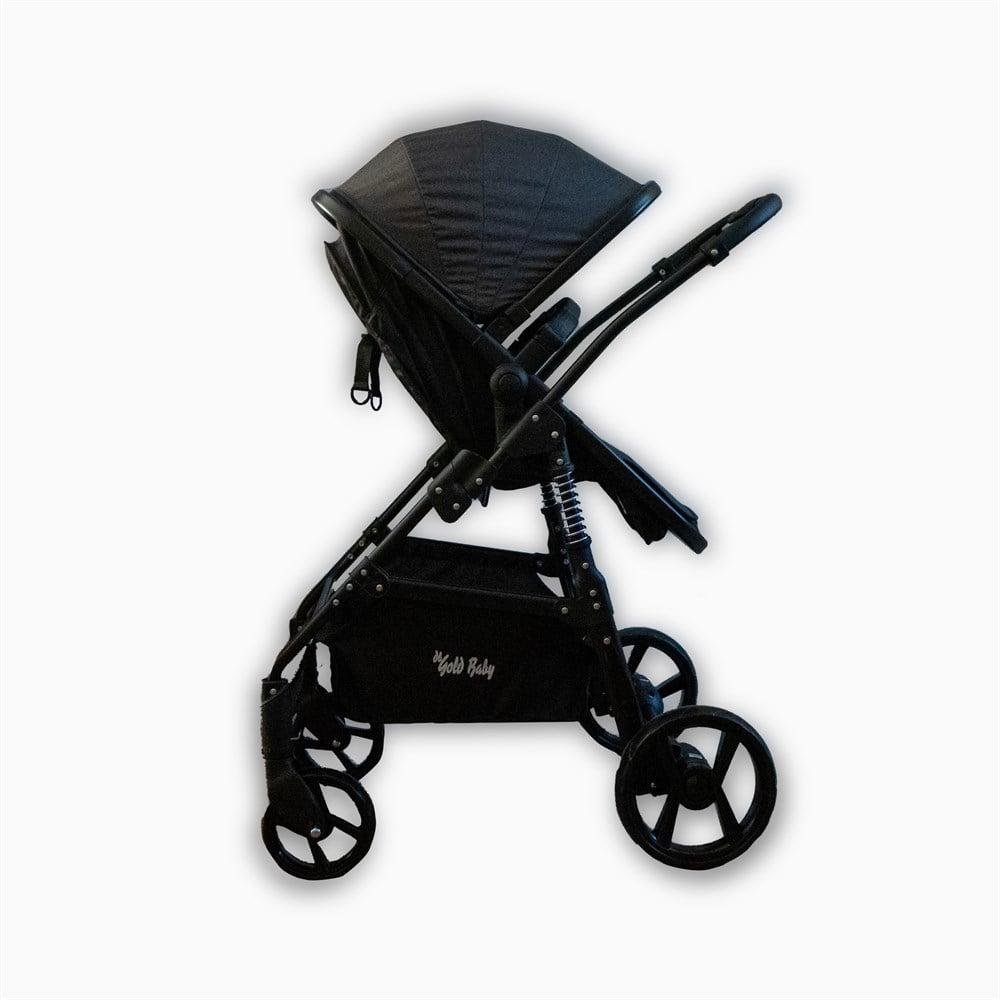 GOLD BABY TRIO TRAVEL SISTEM BEBEK ARABASI SIYAH Diğer BYBY TR 001 S
