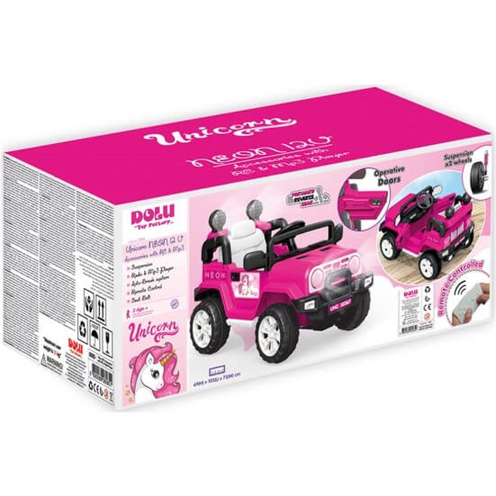 DOLU UNICORN 12V UZAKTAN KUMANDALI AKULU JEEP Diğer DL2585