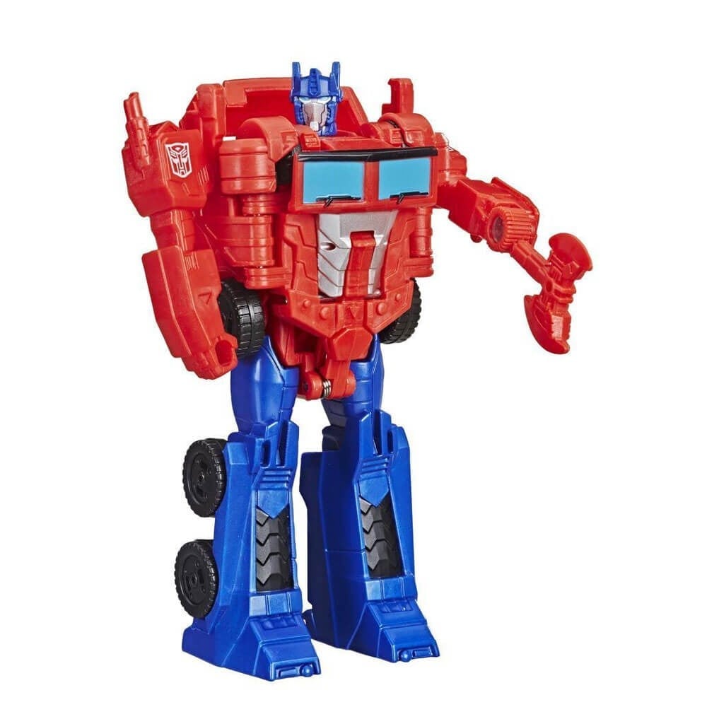 TRANSFORMERS CYBERVERSE TEK ADIMDA DONUSEN FIGUR OPTIMUS PRIME E3522-E3645 Diğer E3645