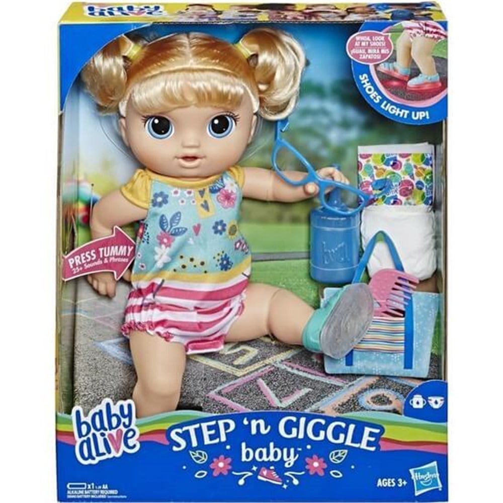 BABY ALIVE ISIKLI AYAKKABILARIYLA NESELI BEBEGIM E5247 Diğer E5247