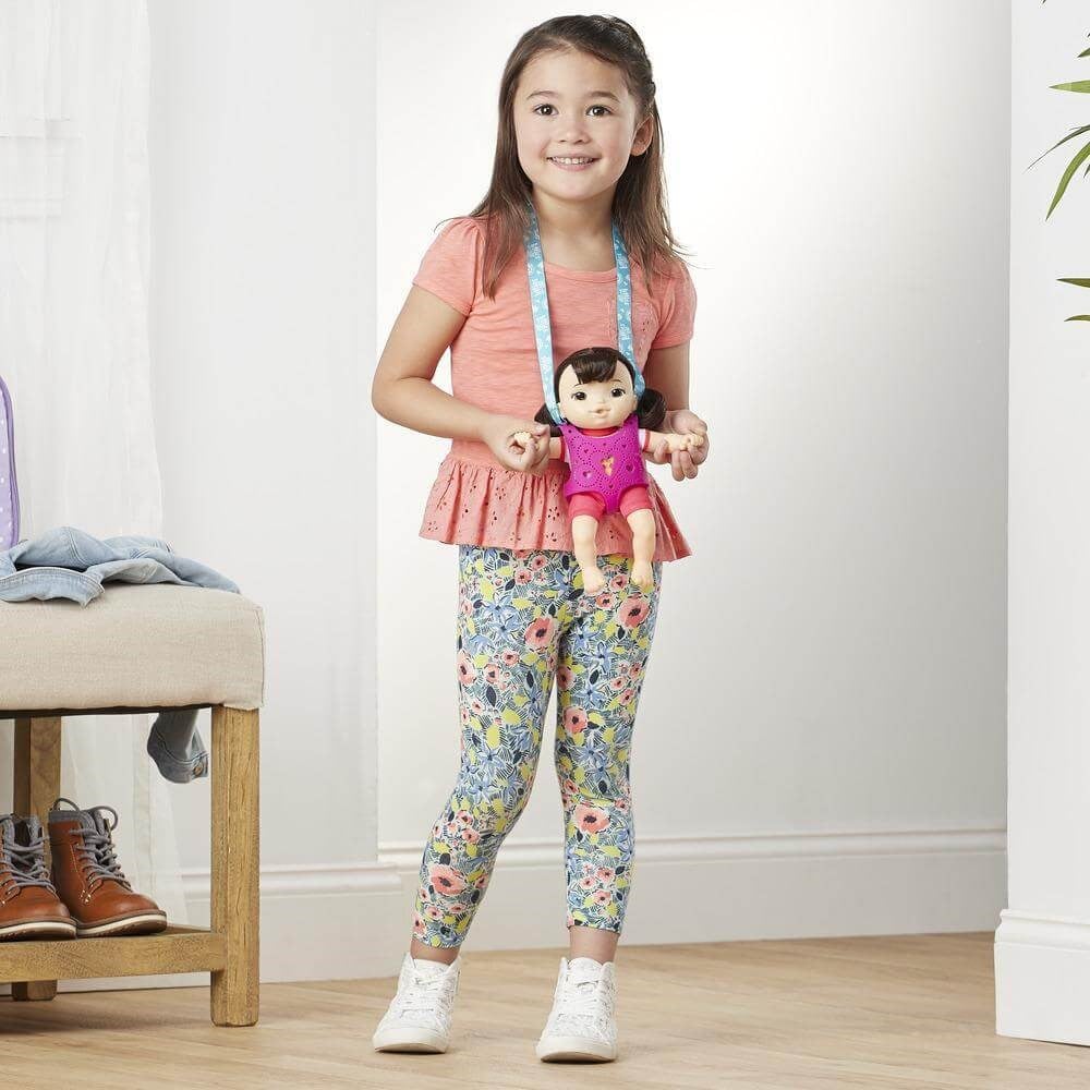 BABY ALIVE MINIK BEBEGIM VE BEBEK KANGURUSU E6646-E7175 Diğer E7175