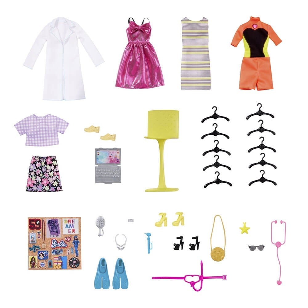 Barbie'nin Rüya Dolabı Oyun Seti Gbk10 Diğer GBK10