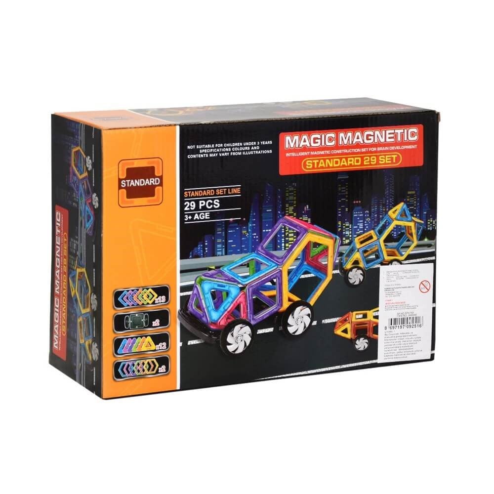 MAGNETIK 20 PARCA ARABA TEKERLEKLI Diğer JH6866