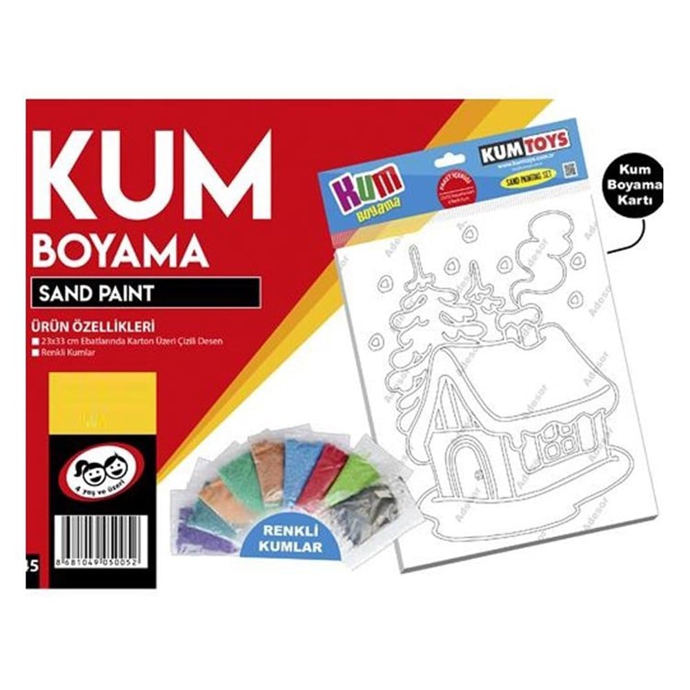 KUMTOYS KUM BOYAMA Diğer RDK21