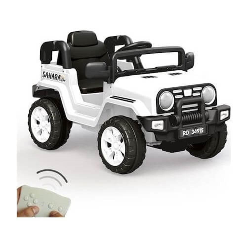 Dolu Neon (Sahara) 12 V Uzaktan Kumandalı Akülü Araba Beyaz Dolu DL8086