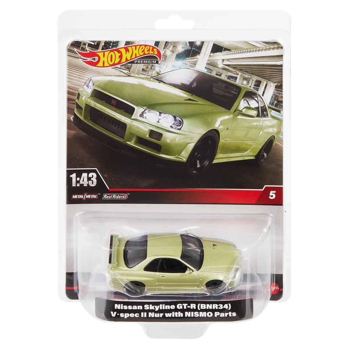 HOT WHEELS 1:43 PREMIUM ARABALAR NISSAN SKYLINE GTR HMD47 Diğer HMD47