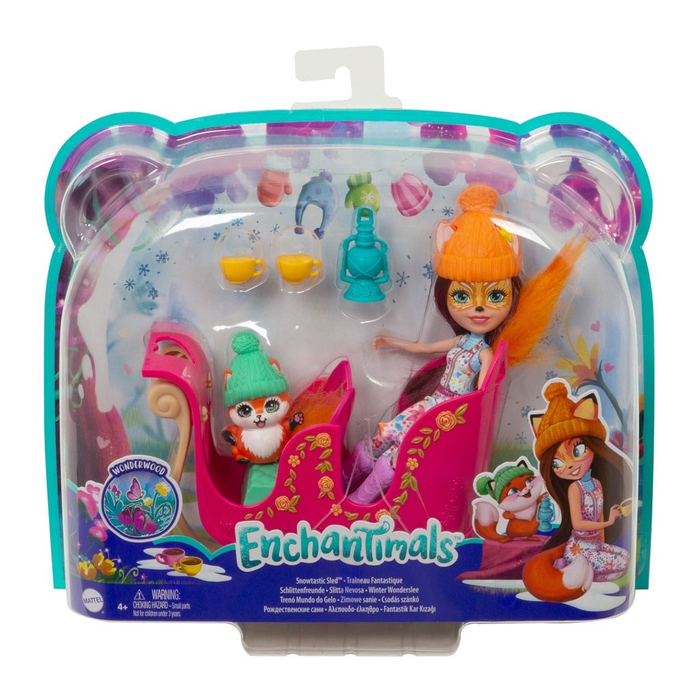 Enchantimals Bebek Ve Aracı Bisiklet FJH11-GJX31 Enchantimals GJX31