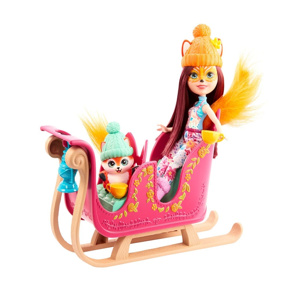 Enchantimals Bebek Ve Aracı Bisiklet FJH11-GJX31 Enchantimals GJX31