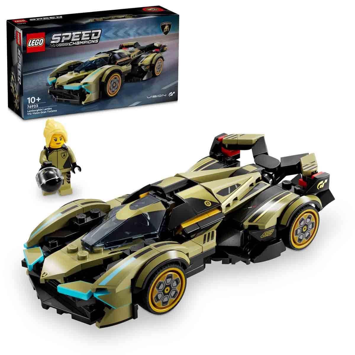 LEGO SPEED CHAMPIONS LAMBORGHINI LAMBO V12 VISION GT SUPER ARABA 76923 Diğer LSR76923