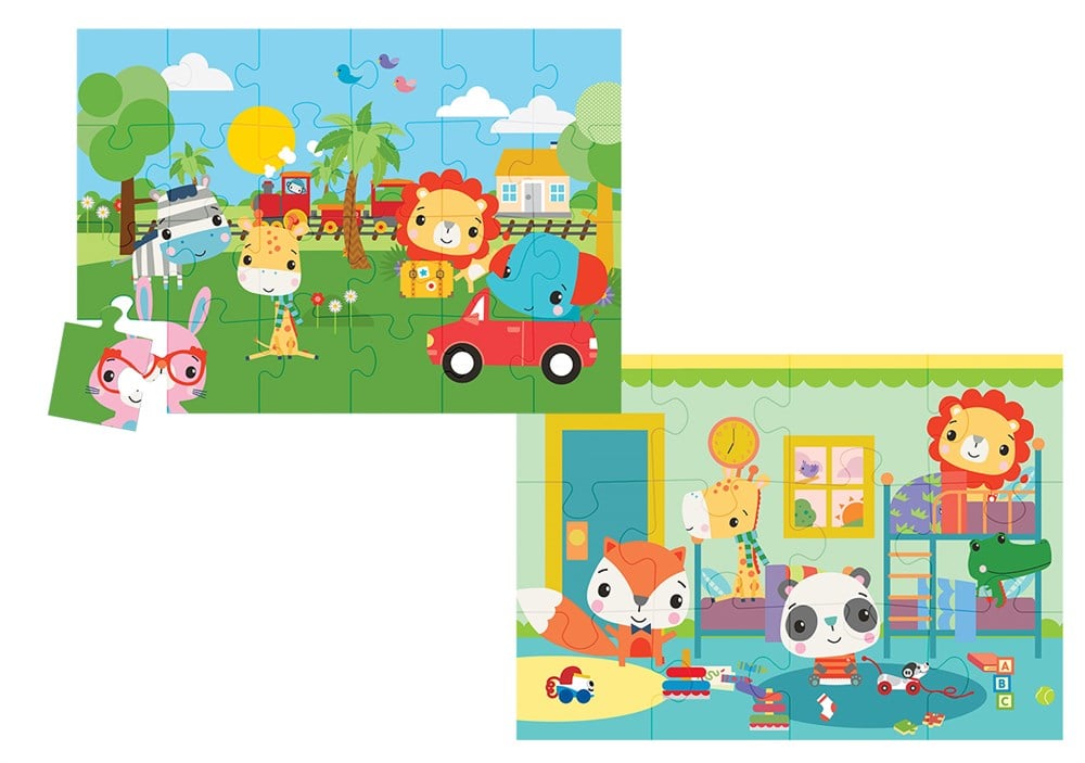 Fisher Price Baby Puzzle Railway & Bedtime 2 in 1 Fisher Price FP13406