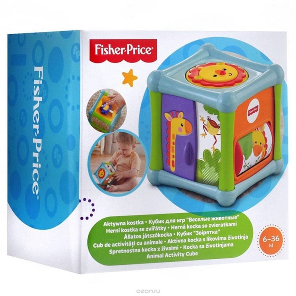 Fisher Price Sevimli Hayvanlar Aktivite Kübü BFH80