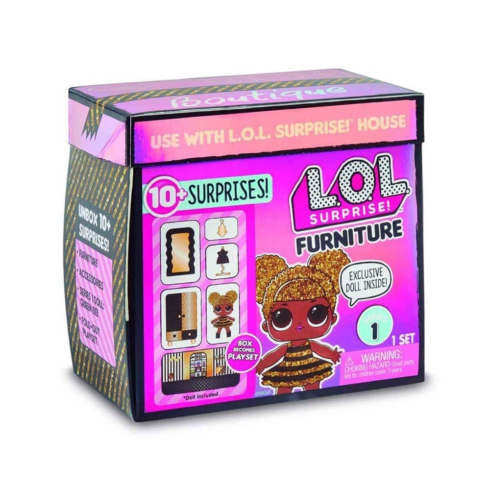 L.O.L Bebek ve Mobilya Oyun Seti - Boutique Giochi Preziosi LLU90000 BOU