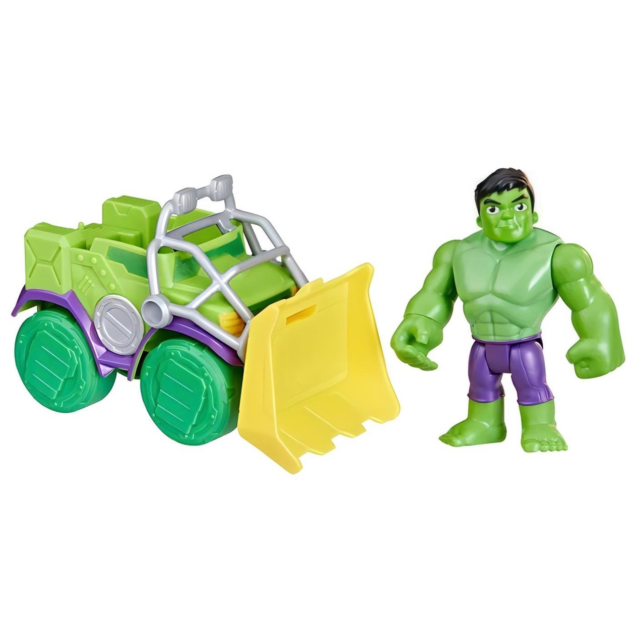 Spidey and His Amazing Friends Araç ve Figür Hulk F6776-F7457 Hasbro F7457