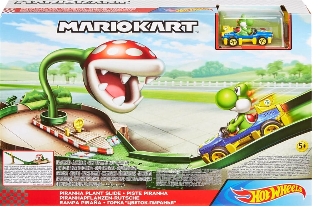 Hot Wheels Mario Kart Çılgın Yaratıklar Oyun Seti GCP26 Hot Wheels GCP26