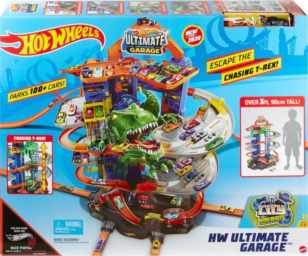 Hot Wheels Robotik T-Rex Ultimate Garaj GJL14 Hot Wheels GJL14