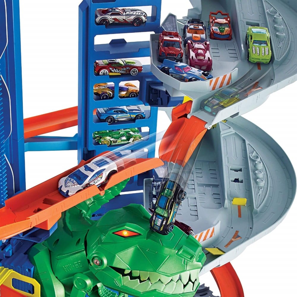 Hot Wheels Robotik T-Rex Ultimate Garaj GJL14 Hot Wheels GJL14