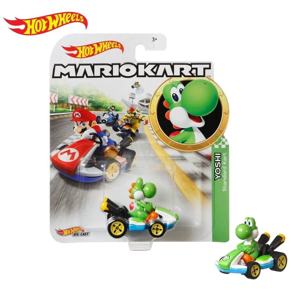Hot Wheels Mario Kart Karakter Araçlar Yoshi GBG25-GLP38 Hot Wheels GLP38