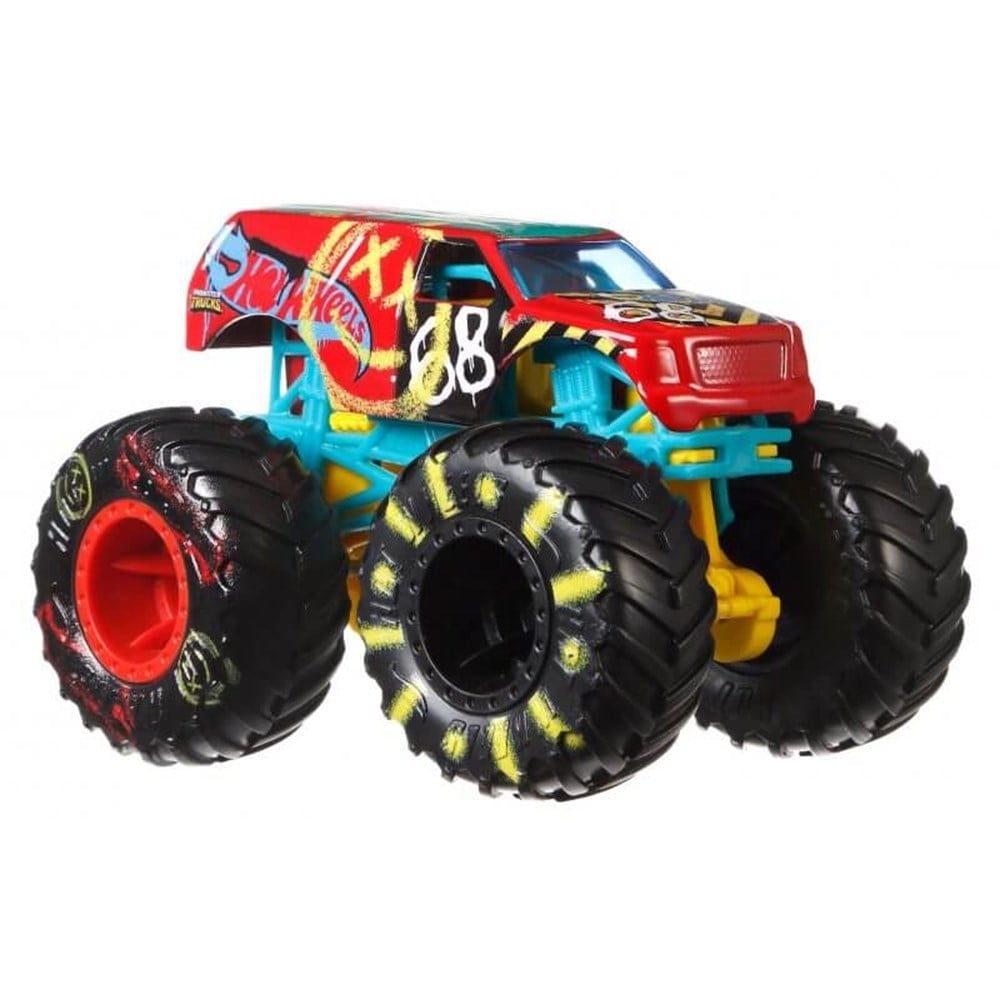 Hot Wheels Monster Trucks 1:64 Arabalar Demo Derby FYJ44-GWK05 Hot Wheels GWK05