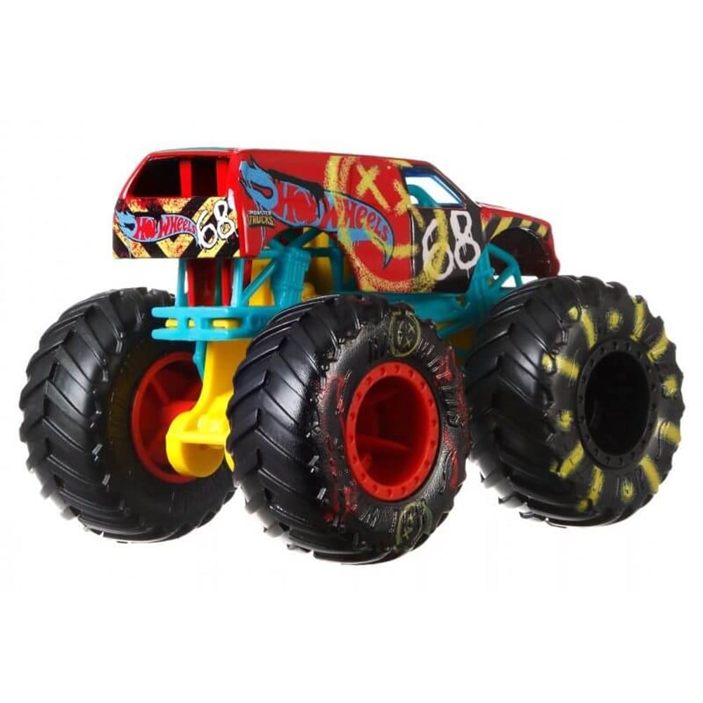 Hot Wheels Monster Trucks 1:64 Arabalar Demo Derby FYJ44-GWK05 Hot Wheels GWK05