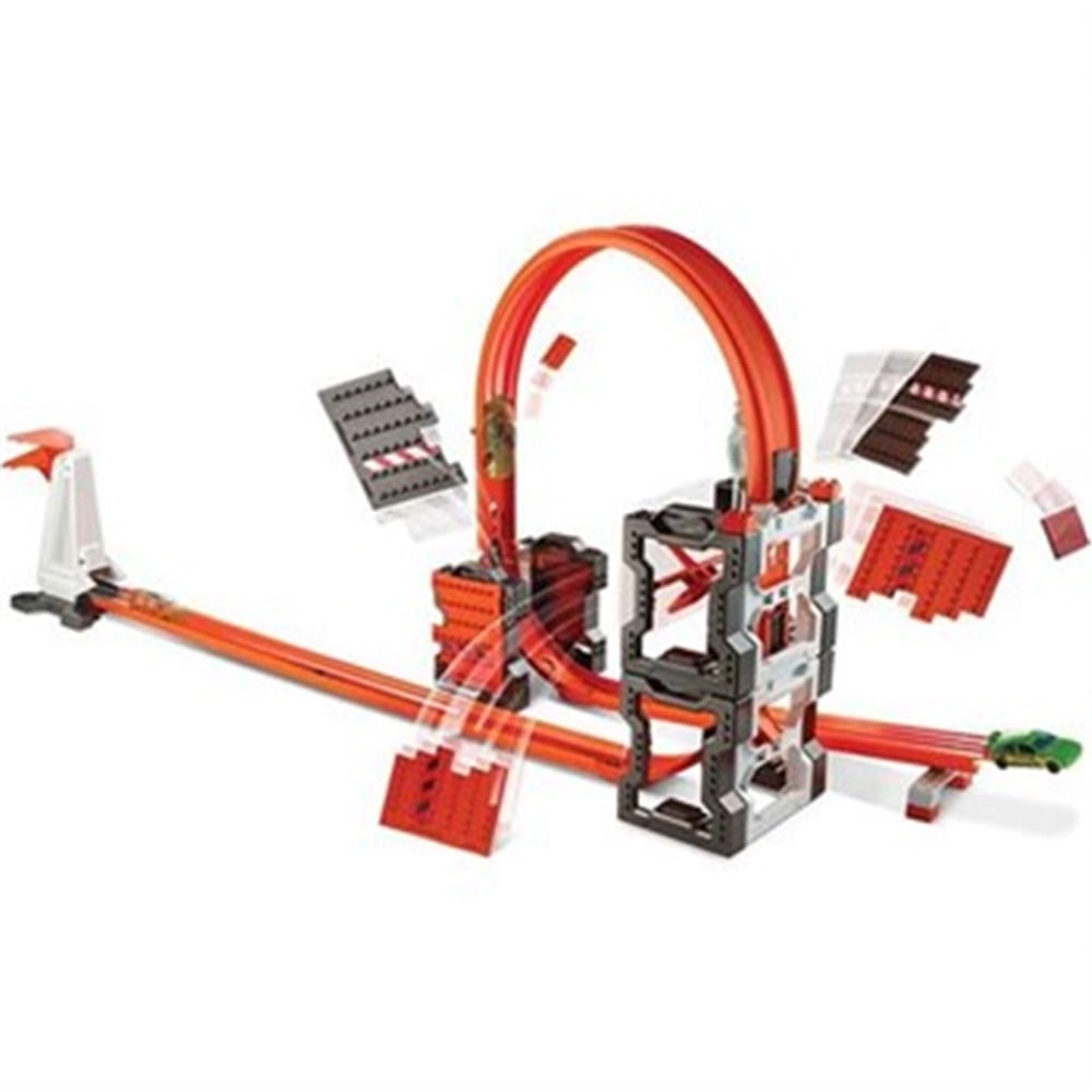Hot Wheels Mega Yıkım Yarış Seti DWW96