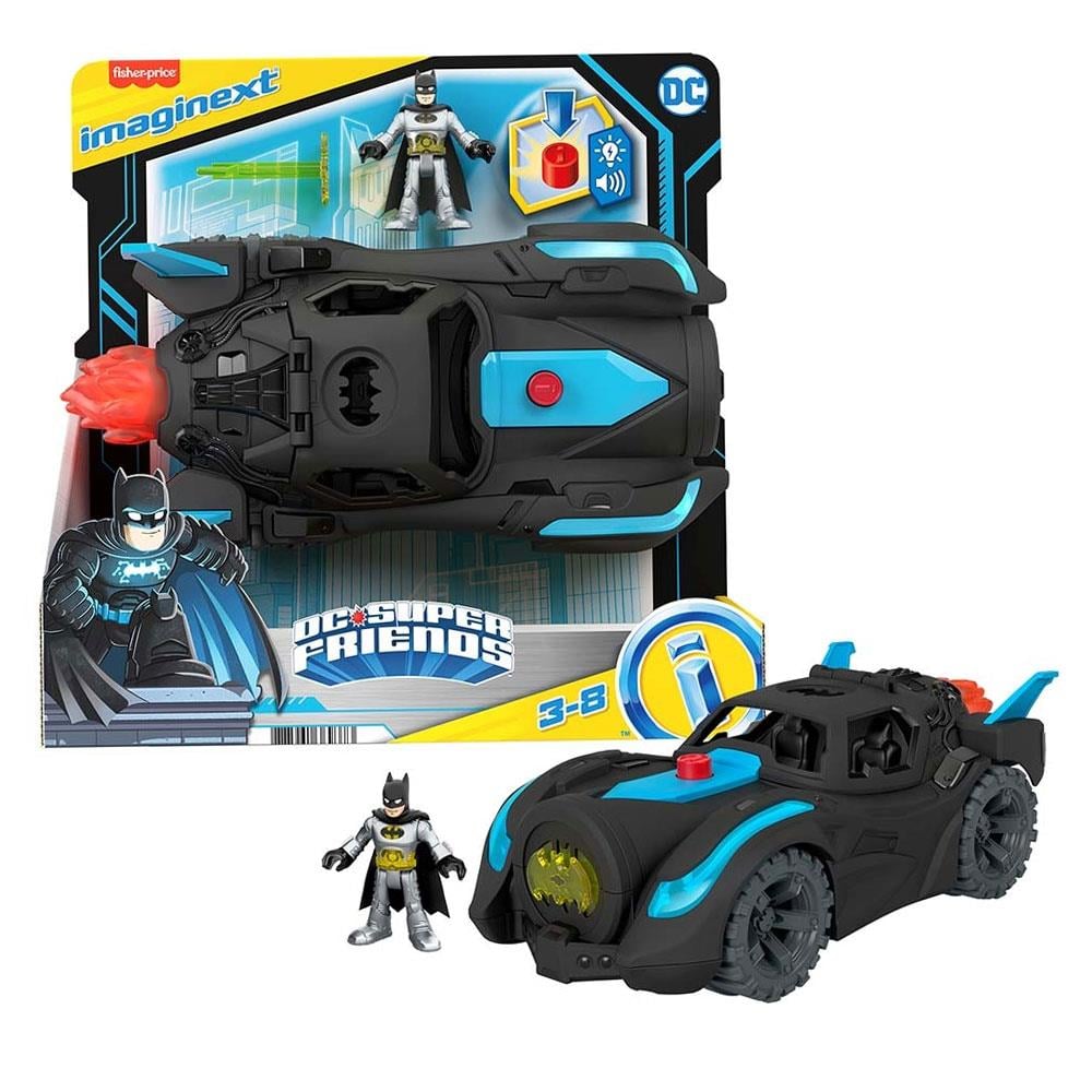Imaginext DC Super Friends Işıklı ve Sesli Batmobil HGX96 Imaginext HGX96