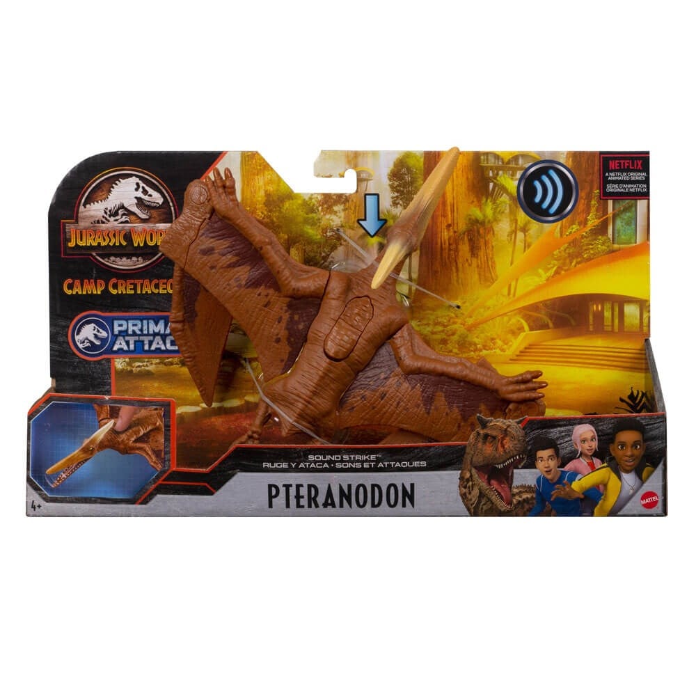 Jurassic World Sesli Dinozor Figürleri GJN64-GVH67 Jurassic World GVH67