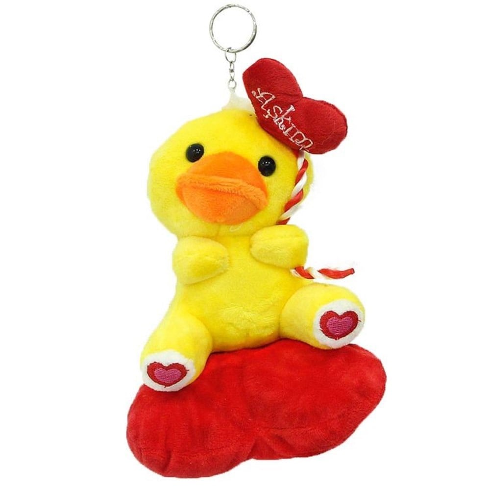 Peluş Kalpli Hayvan Maskotlar Kızılkaya CN379