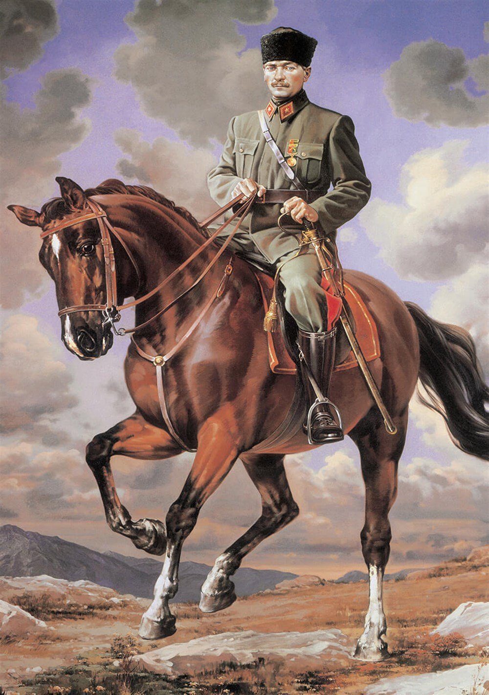 KS 1000 Parça Puzzle Gazı Mustafa Kemal Sakarya Adı Atıyla KS Puzzle KS 11131