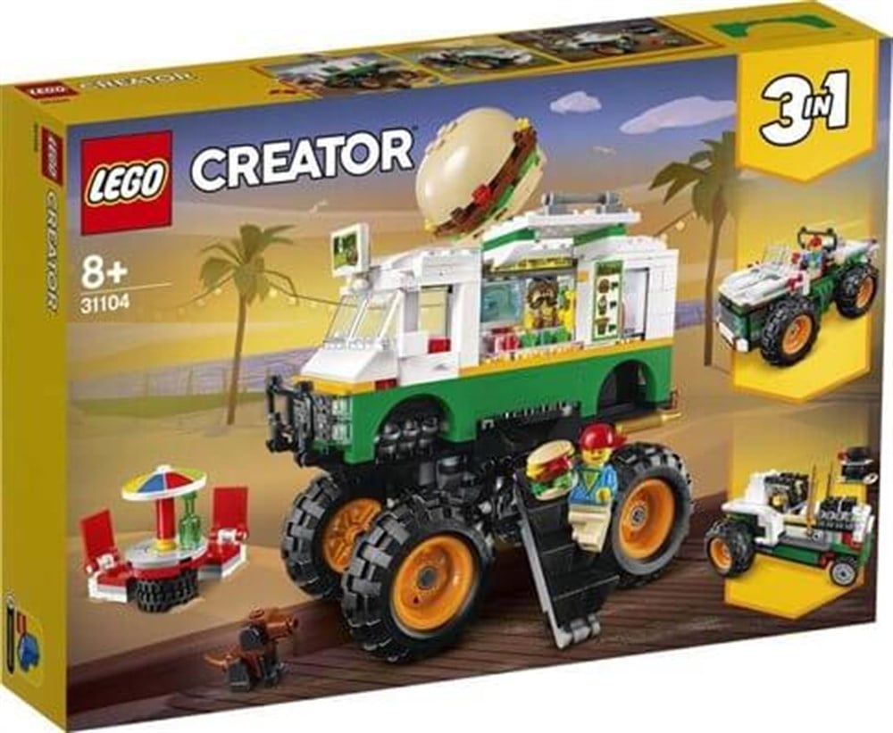 Lego Creator Canavar Hamburger Kamyonu 31104 Lego 31104