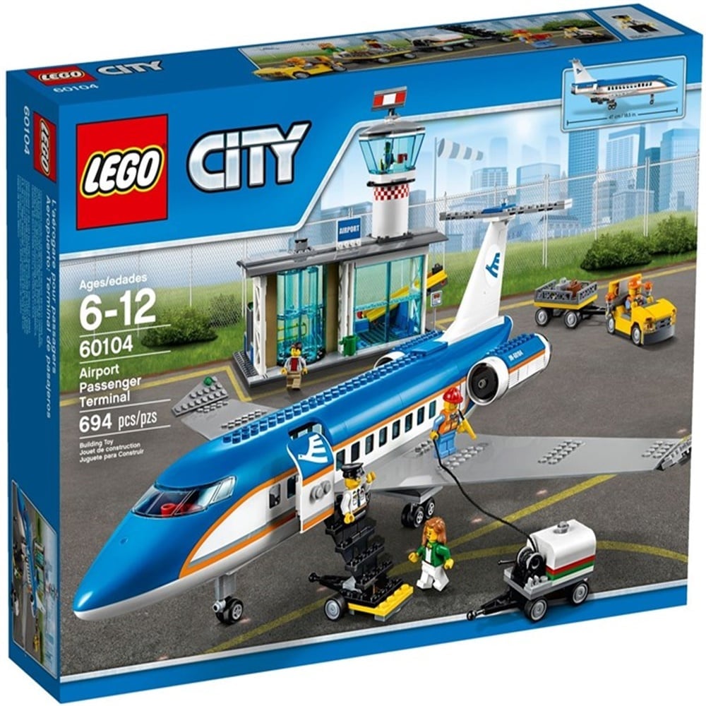 Lego City Havaalanı Yolcu Terminali 694 Parça 60104