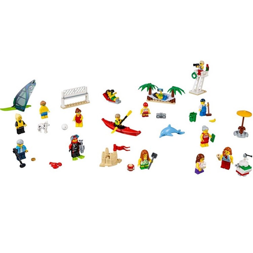 LEGO City İnsan Paketi Plajda Eğlence LSC60153
