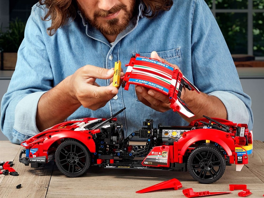 Lego Technic Ferrari 488 Gte 42125 Lego LMT42125