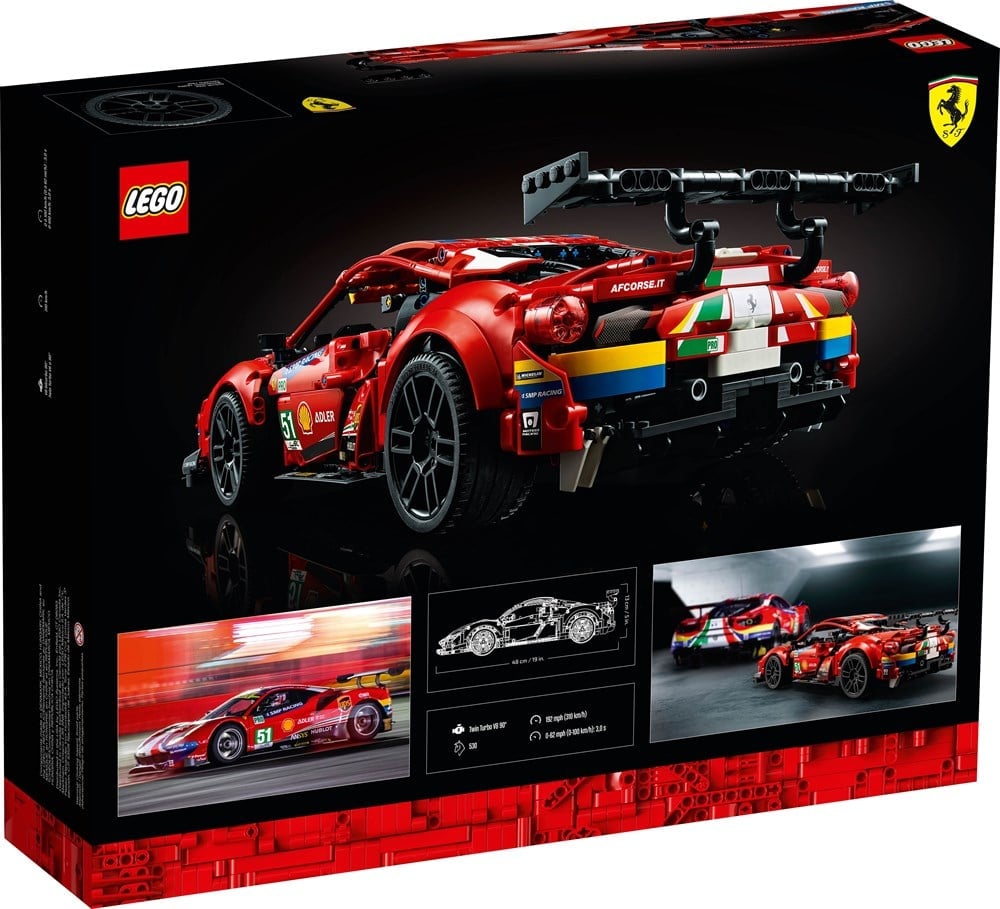 Lego Technic Ferrari 488 Gte 42125 Lego LMT42125