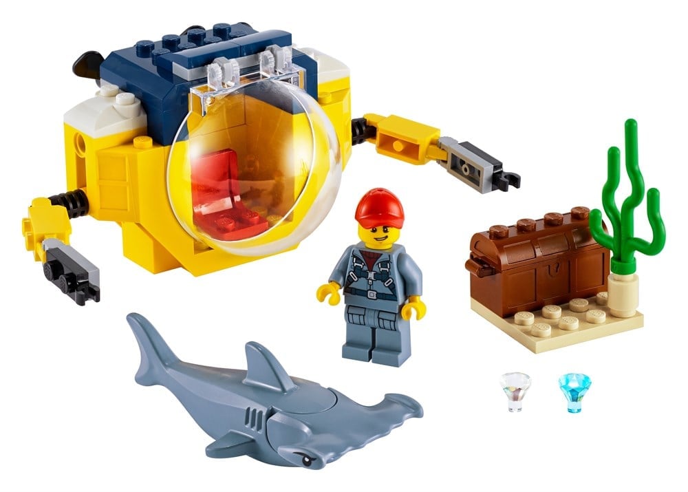 Lego City Okyanus Mini Denizaltı 60263 Lego LSC60263
