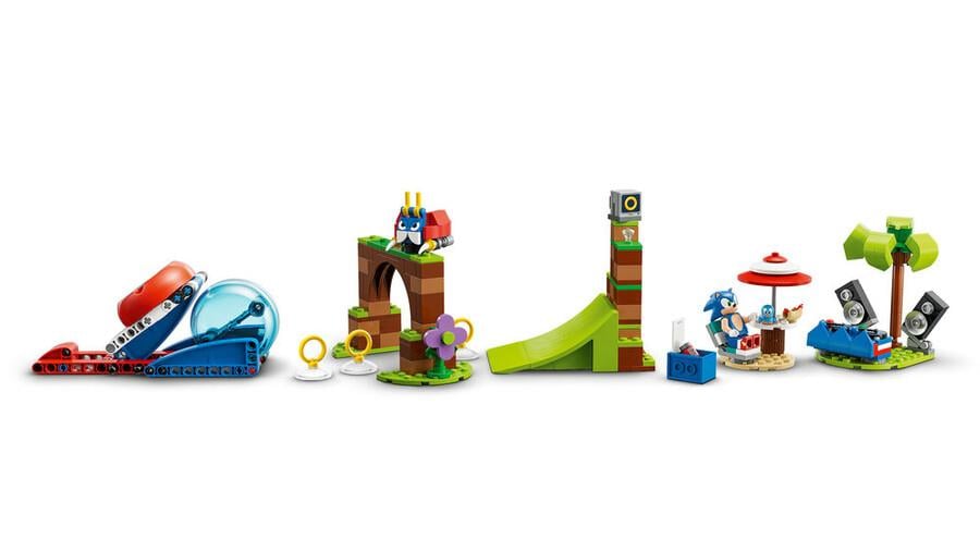Lego Sonic Sonic Hız Küresi Meydan Okuması 76990 Lego LSN76990