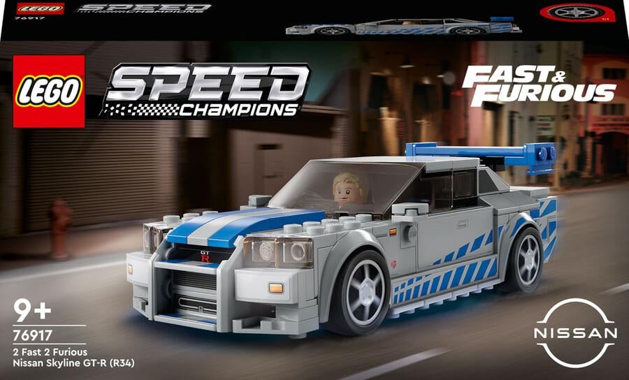 Lego Speed Champions Daha Hızlı Daha Öfkeli Nissan Skyline GT-R 76917 Lego LSR76917