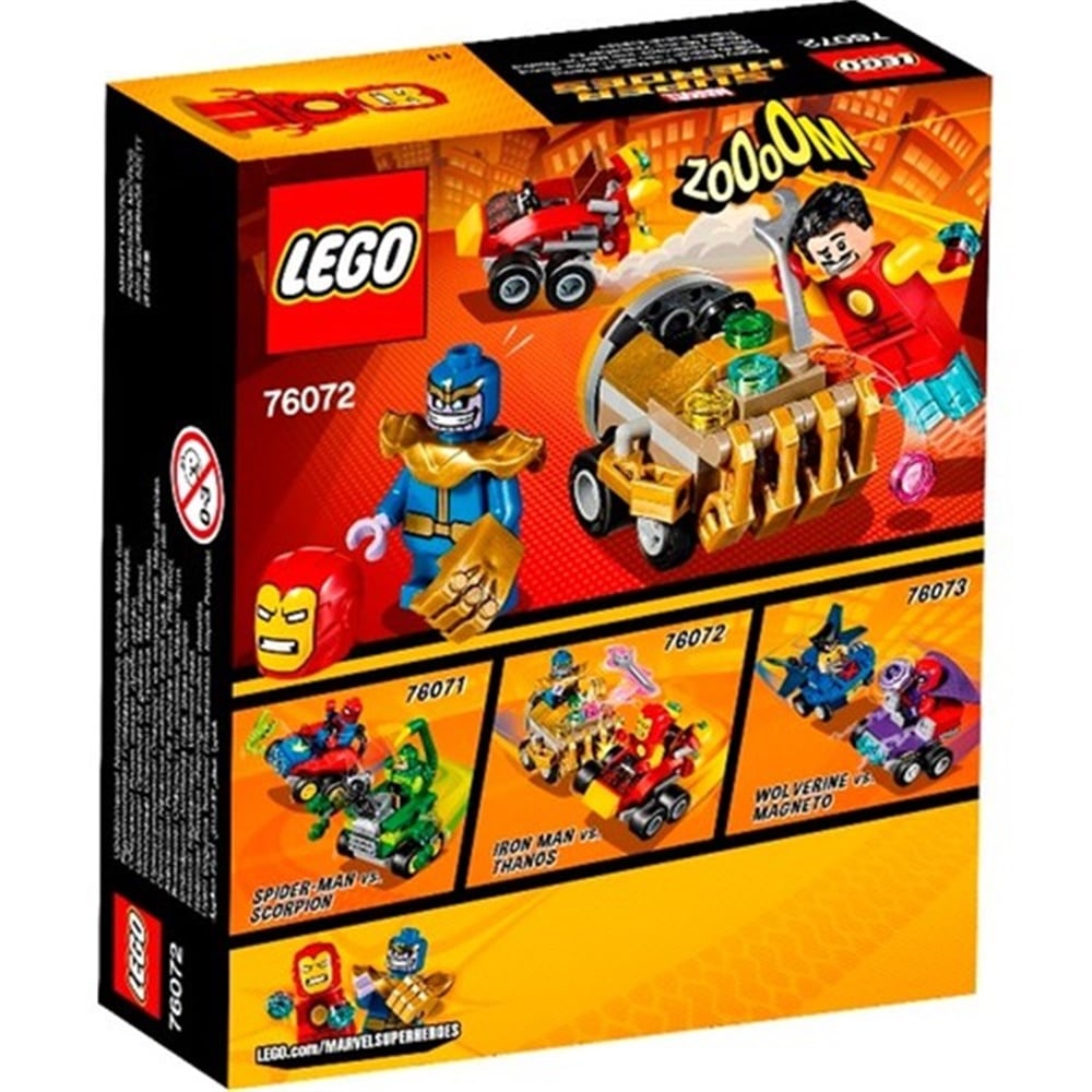 LEGO Marvel Super Hereos Ironman Vs Thanos 76072