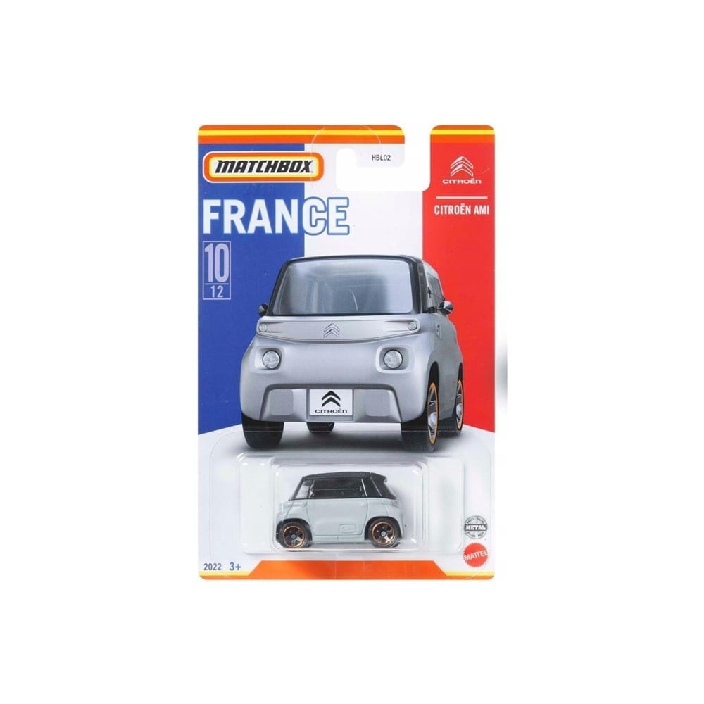Matchbox Fransa Araçları Serisi Citroen AMI HBL02-HFH77 Matchbox HFH77
