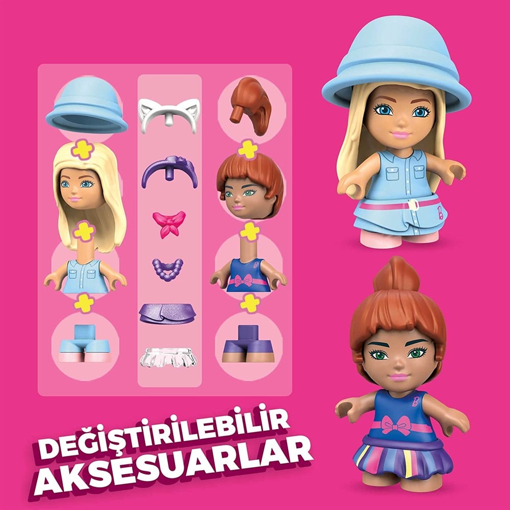 Mega Barbie Malibu Evi GWR34 Mega Bloks GWR34