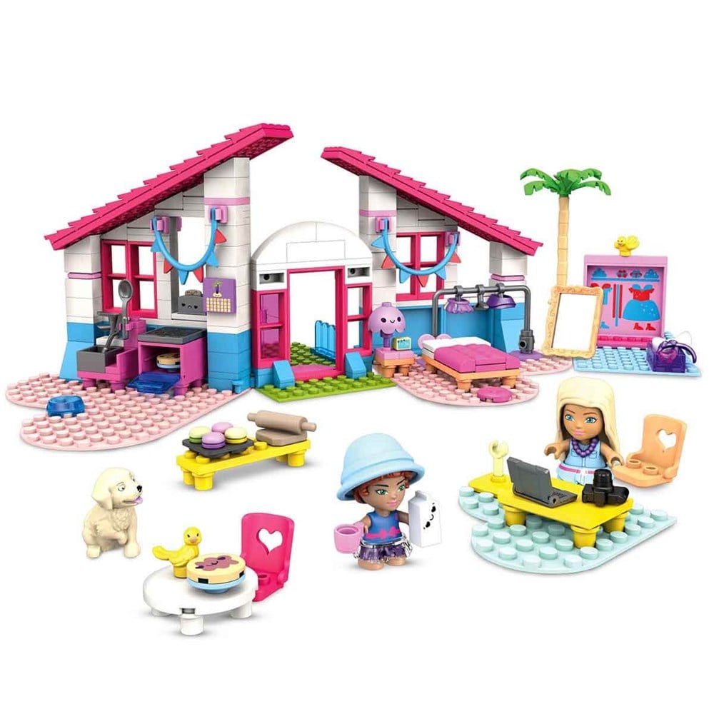 Mega Barbie Malibu Evi GWR34 Mega Bloks GWR34