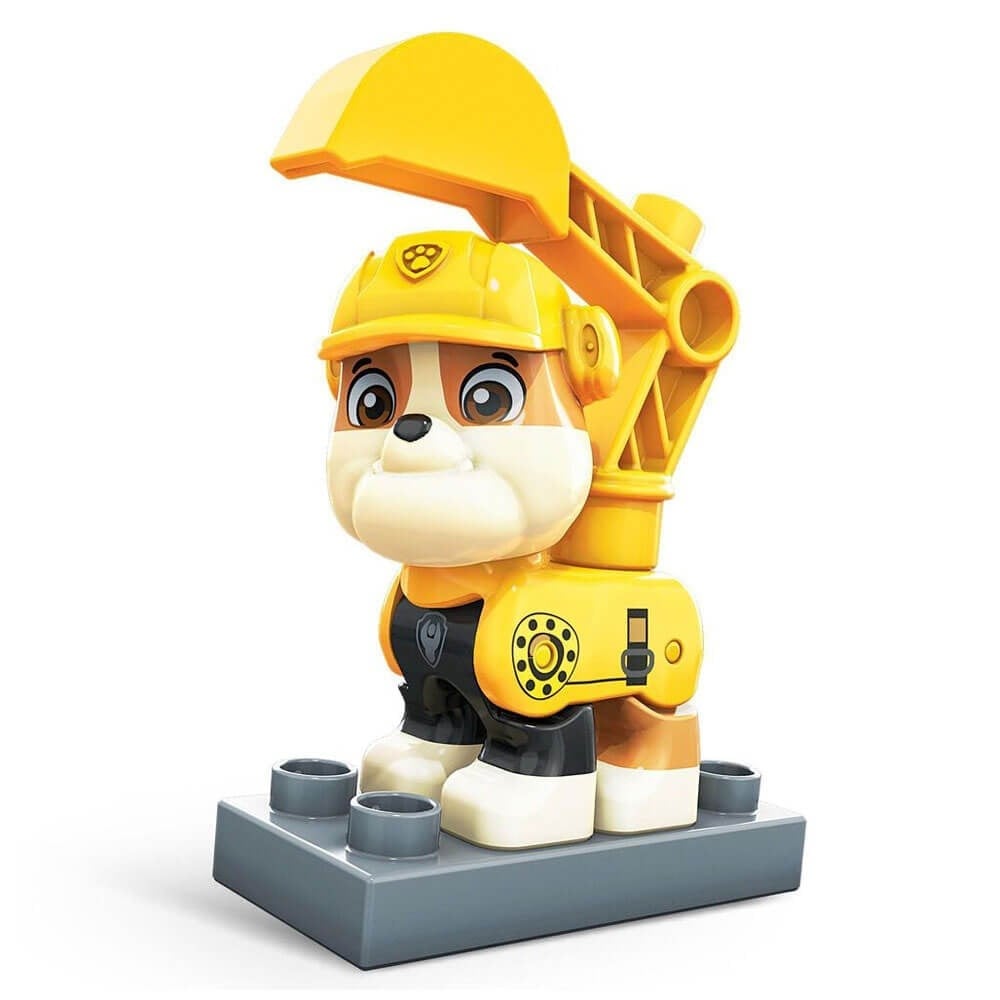 MEGA PAW PATROL KARAKTER FIGURLER RUBBLE GYH89-GYV62 Mega Bloks GYV62
