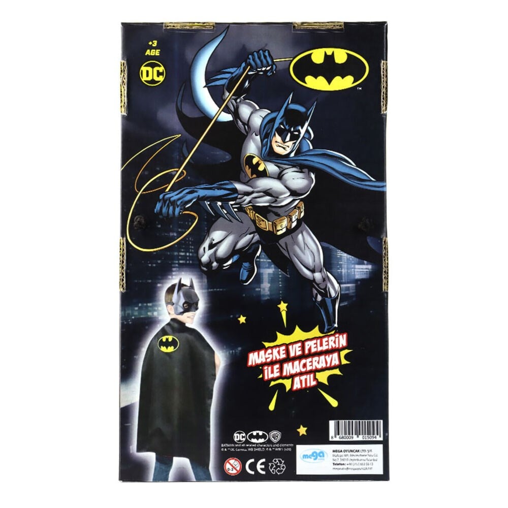 Batman Maske ve Pelerin İkili Set Mega Oyuncak MGA01509