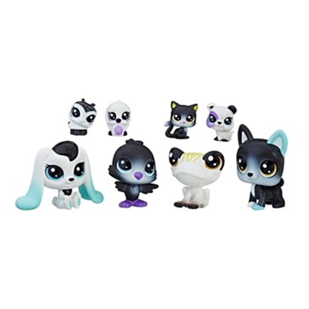 Littlest Pet Shop Siyah Beyaz Koleksiyonu Arkadaş Minişler C1847